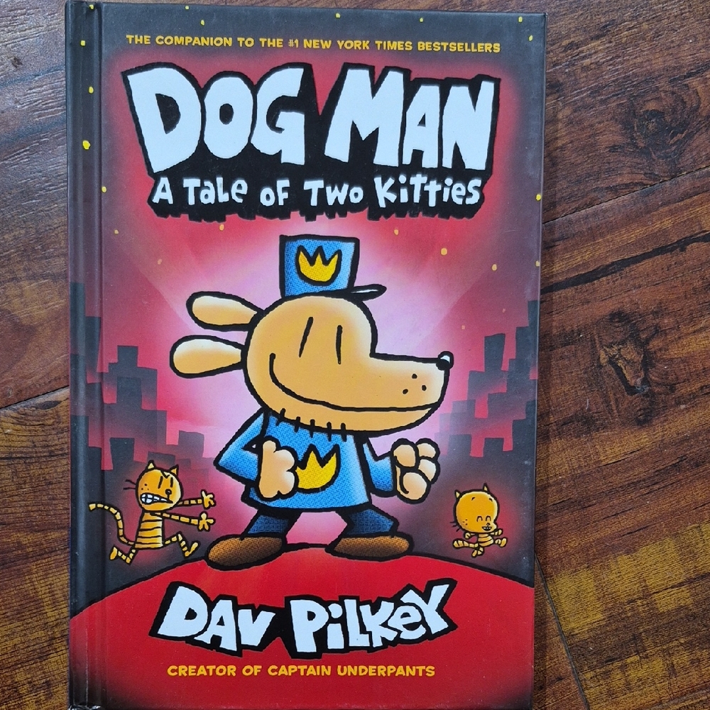 Dog Man: A Tale of Two Kitties by - Red Cover